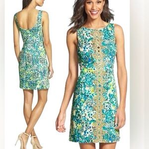 Lilly Pulitzer Ember Shift Dress, Sea Oat Escapades Everglades, Size 6 **Read**